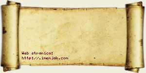 Isidora Šljapić vizit kartica